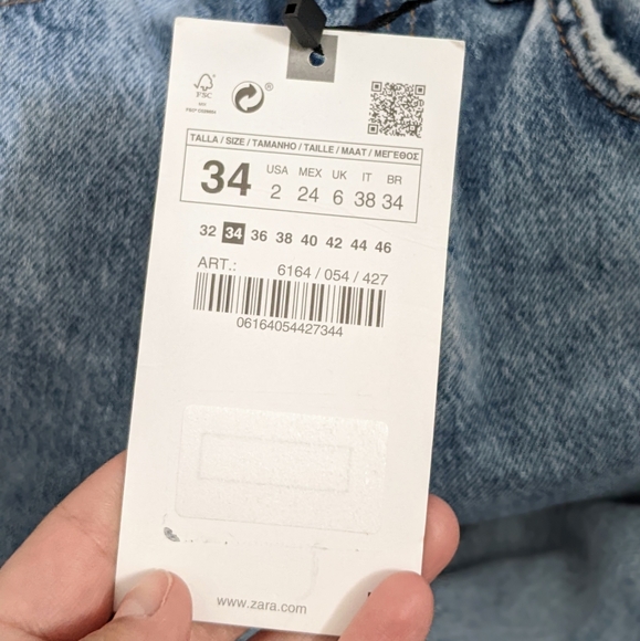 Zara Slim Flare Jeans - Picture 5 of 6